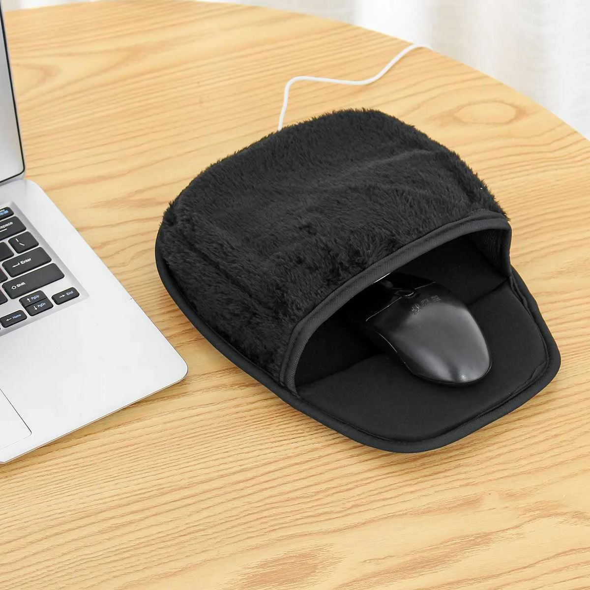 Коврик для мыши USB с подогревом для рук коврик для мыши с ремешком на руку теплый зимний коврик для мыши USB порт Mause Alfombrilla Ordenador