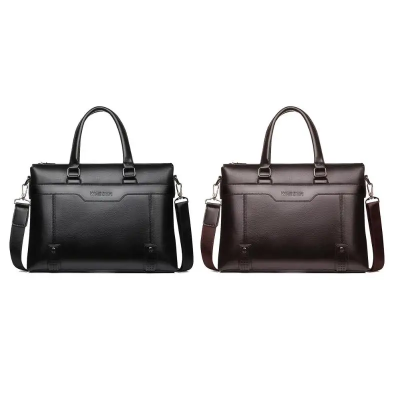 Известный бренд, мужской портфель из искусственной кожи, портфель для ноутбука, мужская сумка, деловые сумки на плечо, сумка для ноутбука, дорожная кожаная сумка