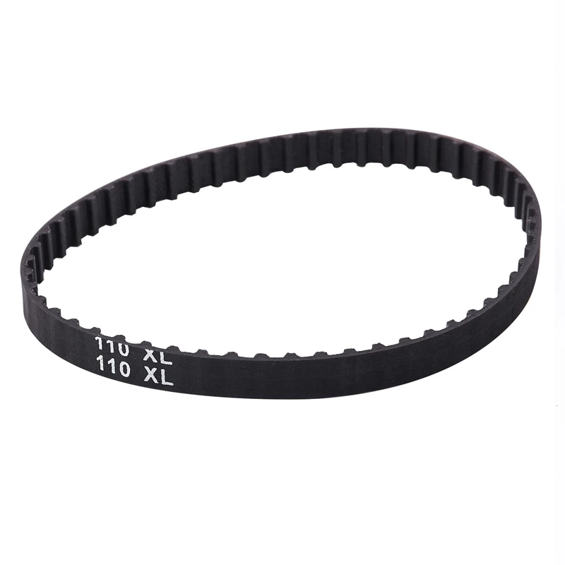 

110 XL 55 Teeth 8mm Width Rubber Drying System Timing Belt Black