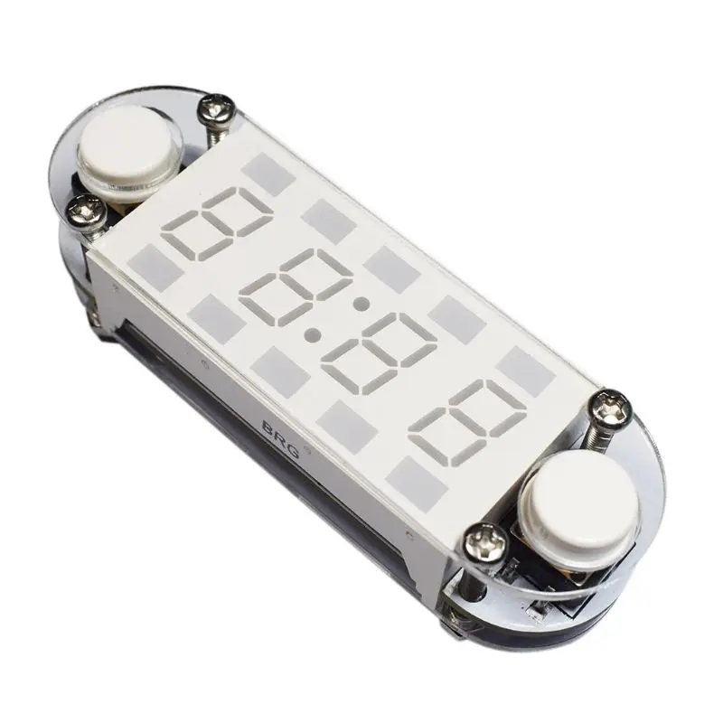 

Digital DIY Tube Alarm Clock Kit Date Countdown Temperature 12/24h C/F Display Y98E