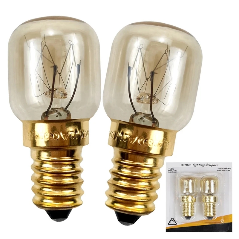 Description Picture 4 of item2pcs 220V E14 300 Degree High Temperature Resistant Microwave Oven Bulb 15/25W