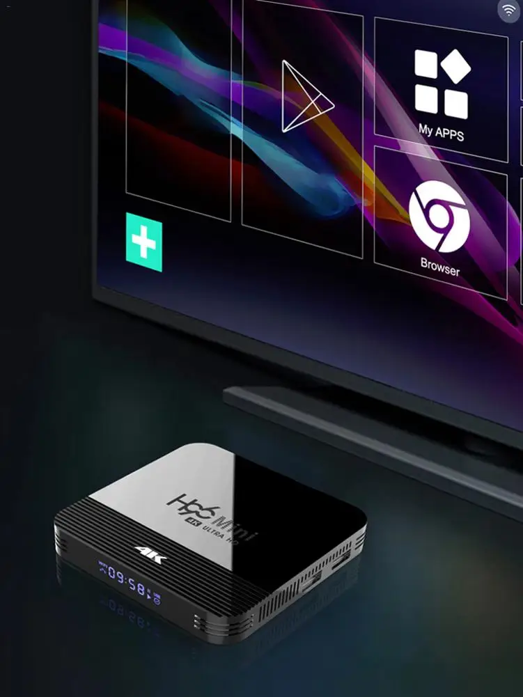 Set top Tv box Android 9,0 2,4 г или 5G Wi-Fi Bluetooth 4K HD Декодер каналов кабельного телевидения медиаплеер Pantallas, Смарт ТВ