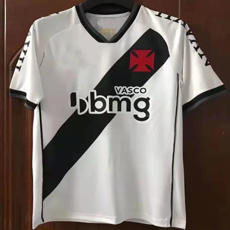 Мужская белая футболка Vasco Da Gama away 2021 модные рубашки для отдыха бесплатная