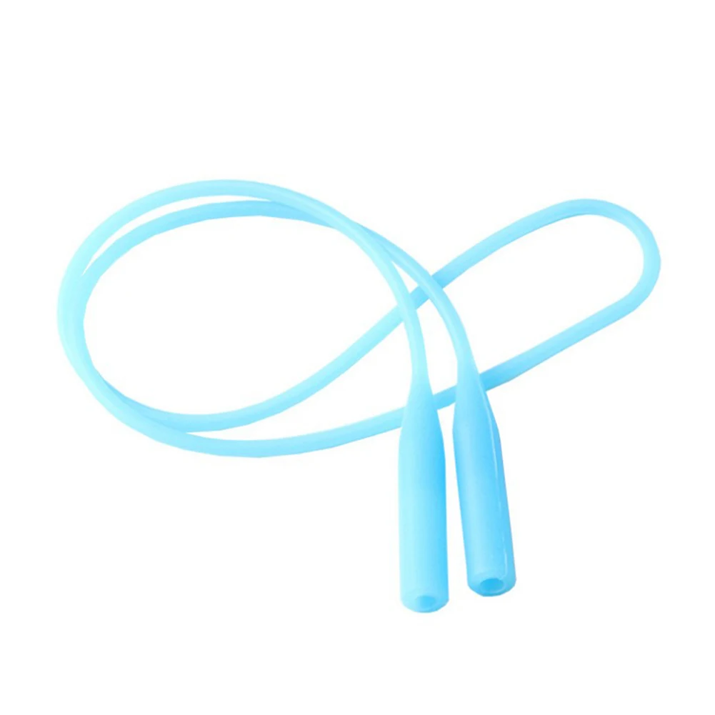 Light Blue 1 шт., яркие цвета, эластичные силиконовые ремни для очков, цепочка для солнцезащитных очков, спортивные противоскользящие веревки для очков - Цвет: Light Blue