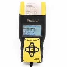 12V Automotive digital car battery capacity voltage CCA load analyzer battery tester
