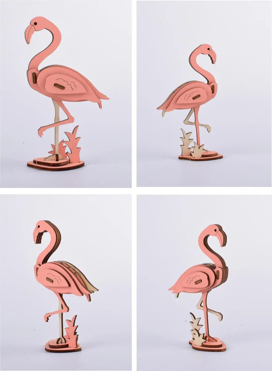 DIY лазерная резка 3D механическая модель деревянная головоломка игра собрана