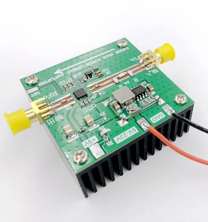 5.8Ghz 2W High power Linear amplifier FPV image transmission RF Remote signal Amplifier SE5004L 5800MHz | Электроника