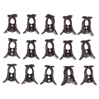 

50PCS Plastic Plant Support Clips Orchid Stem Clip for Vine Support Tied Bundle