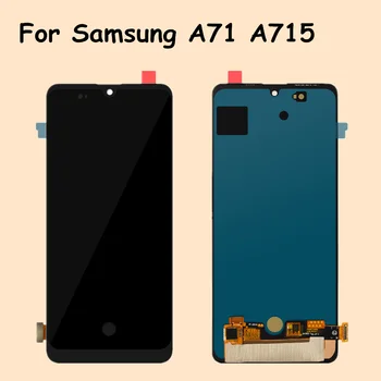 

OLED LCD For Samsung Galaxy A71 LCD Display Touch Screen Digitizer LCD For Samsung A71 A715 SM-A715F Display Replacement