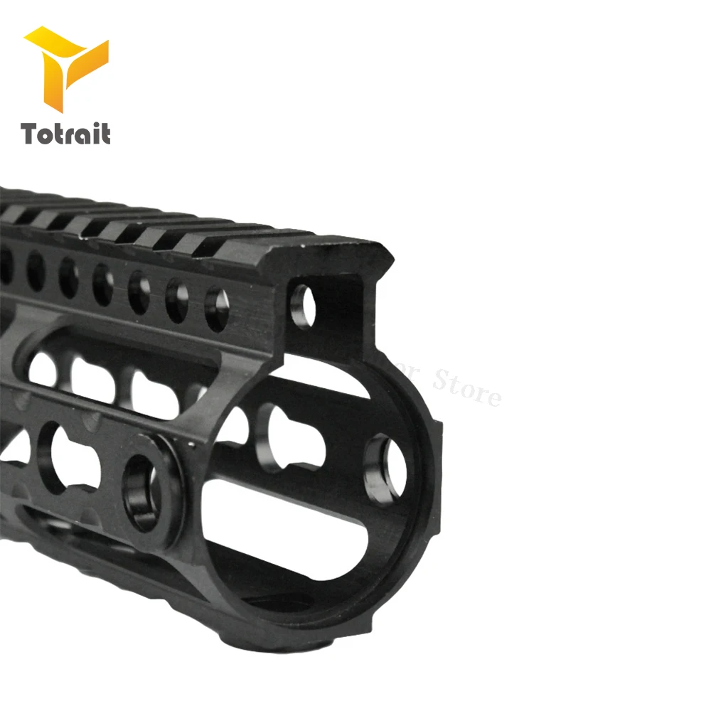 Totrait Tactical " 7" 1" 12" 13. " 15. 25" Handguard Keymod Rail Picatinny Free Float Mount system для страйкбола AEGHunting Black