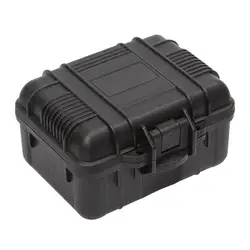 Durable Waterproof Shock-Proof Safety Tool Case (Black)