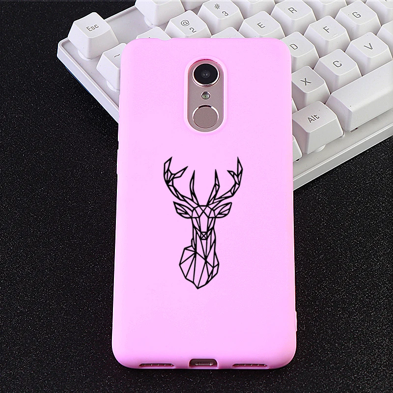 Забавный чехол для телефона Xiaomi Redmi Note 6 MIX 2 3 S 8 SE Youth Max 4x5 A Pro чехлы с оленями мягкие