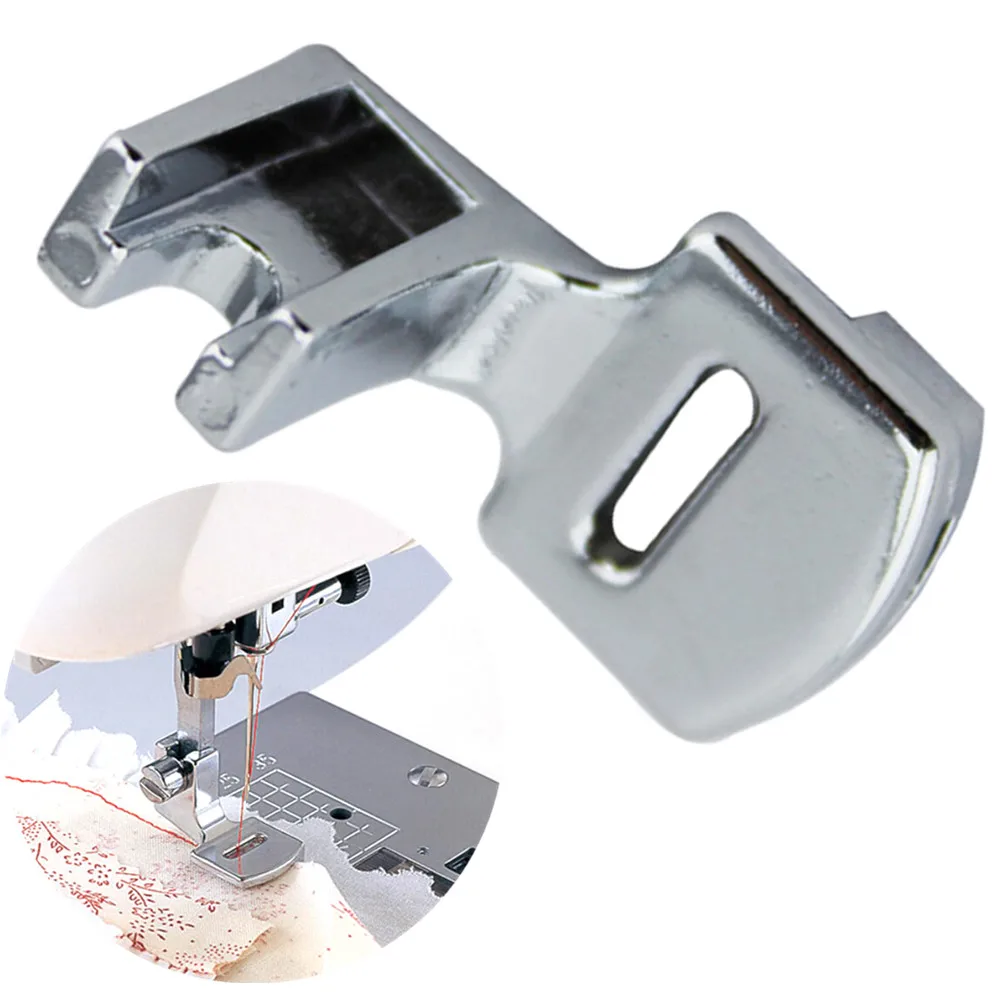 Ruffler Hem Presser Foot For Sewing Machine Brother Singer Janome Kenmore Industrial Rolled Hem Foot Sew Machine Parts Supply