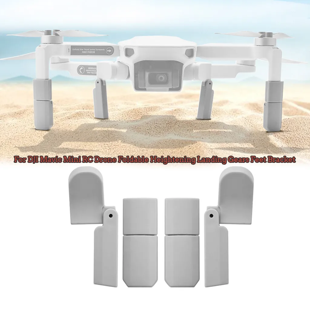 Для DJI Mavic Mini RC Дрон складной повышающий посадочный механизм кронштейн для ног