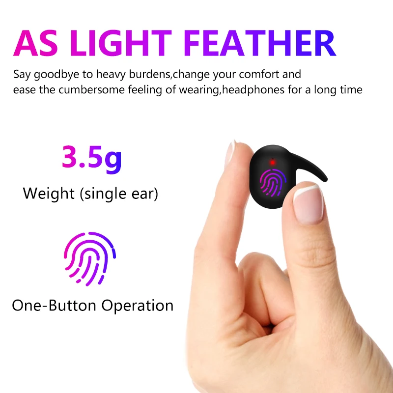 T2C TWS Wireless Bluetooth Earphone for iPhone 6 6plus 7 7plus 8 iphobe x xs iphone xsmax iphone xr iphone 11 gaming headset
