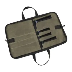 WESSLECO – sac en toile étanche pour couteaux de Chef, pochettes de rangement pour couteaux portables et durables, sac de voyage de cuisine avec poignée pour hommes et femmes 