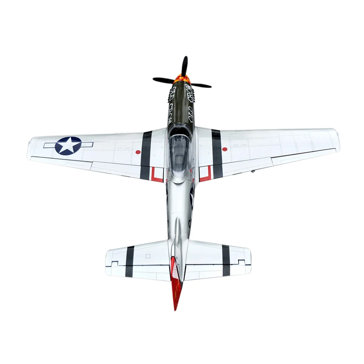 P51 6" RC самолет с неподвижным крылом 20CC пробкового дерева бензиновая модель самолета