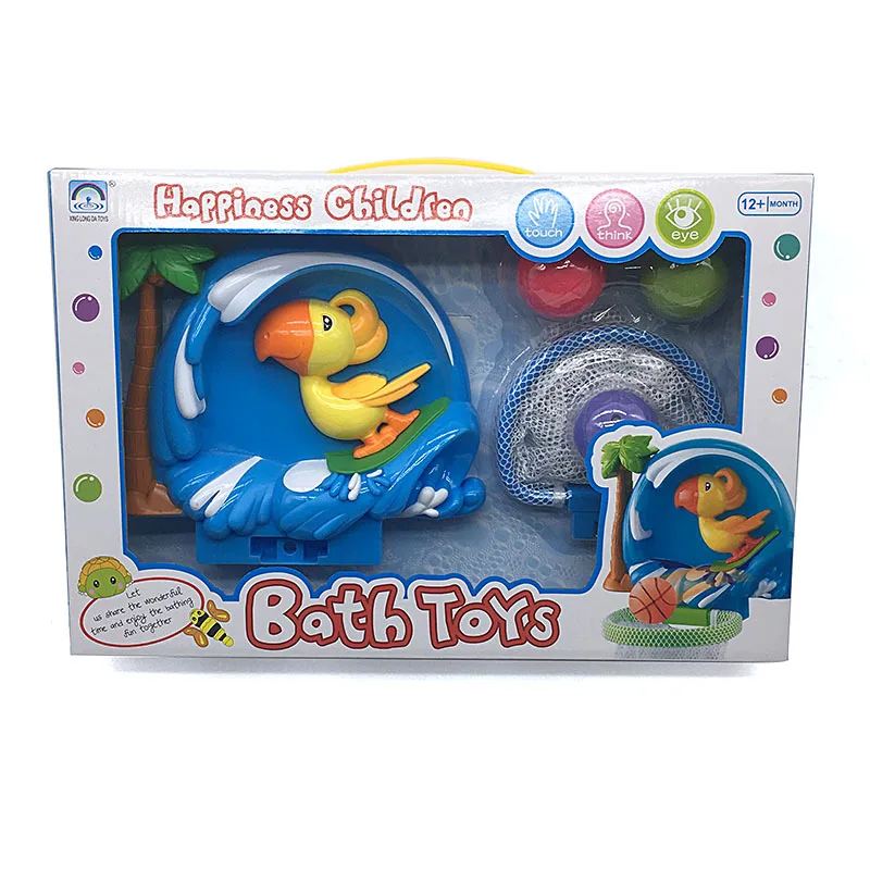 

Bathroom Shooting Toy Children Play with Water Basketball Combination Summer Day Tub Play Water Toy Bath Toys