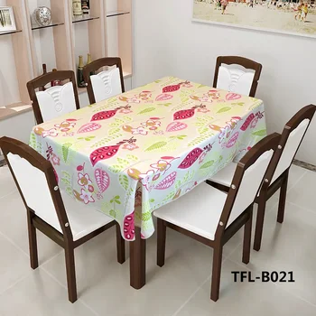 

Waterproof Table Cover Decoration Rectangular Tablecloth Oil-proof Long Table Table Cover For Wedding Birthday Holiday Party