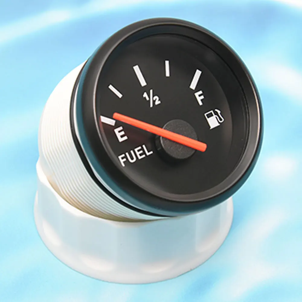 2" 52mm Universal Car Fuel Level Level Gauge Red Led Auto Meter Gasoline  Level Oil Gauge 9-32v For Auto Camper Boat Truck Rv - Fuel Gauges -  AliExpress