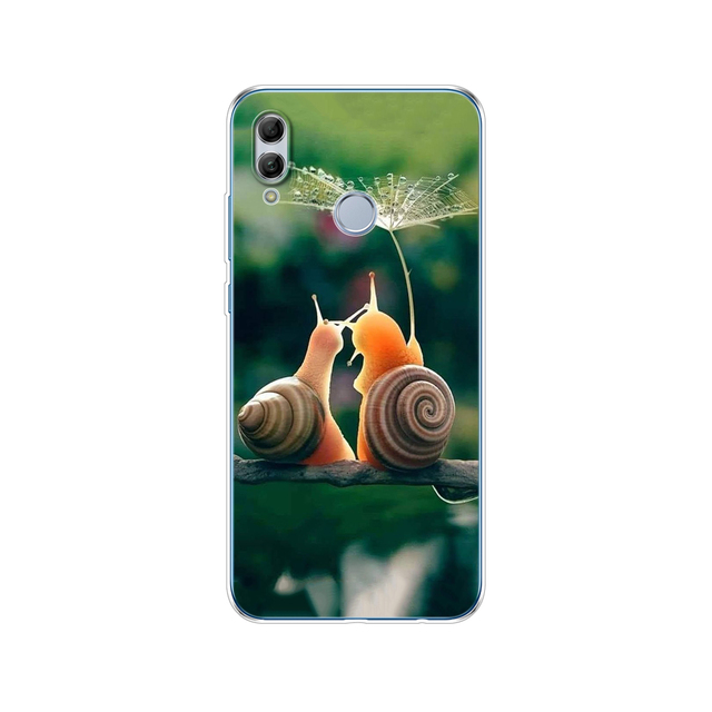 Huawei Honor 10 Lite Silicone Case 6.21 inches soft TPU back cover Honor 10 Lite Case Coque 360​​°New case to protect  phone