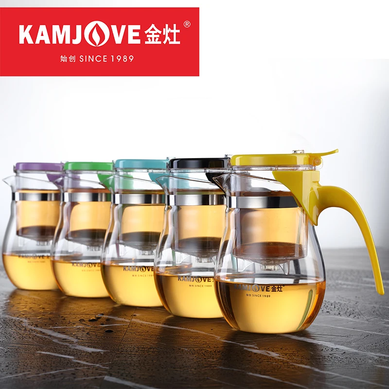 [GRANDNESS] Kamjove TP-832 элегантная чашка термостойкий стеклянный чайный сервиз Art чайник