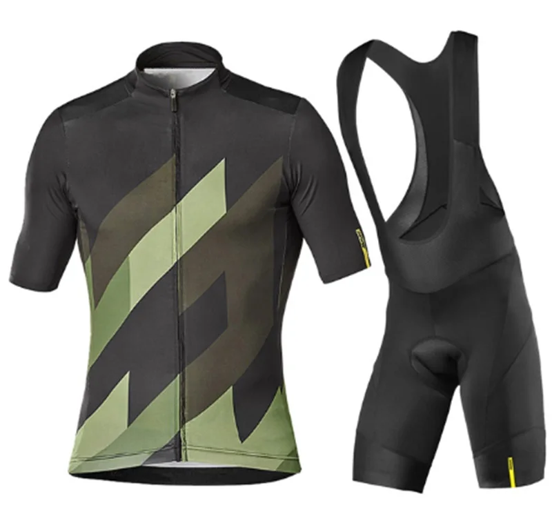 MAVIC 2019 Pro team Велоспорт Джерси и нагрудник шорты комплект дышащие летние топы