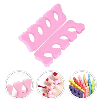 

100 Pairs Disposable Separators Toe Separators for Men Women (Random Color)