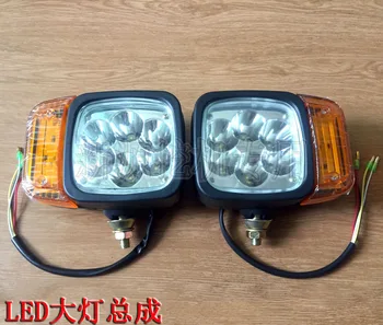 

Xinyuan Yuanshan Jingong Small Loader Rubber Wheel Excavator Accessories LED Headlights with Turn Signal Headlights