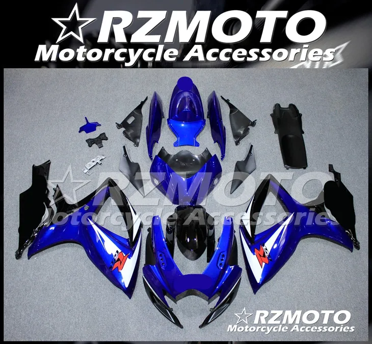 ABS мотоцикл обтекатель комплект для SUZUKI GSXR600 750 K6 2006-2007 год кузов литья под давлением Магазин № 1124 - Цвет: All sorts of color