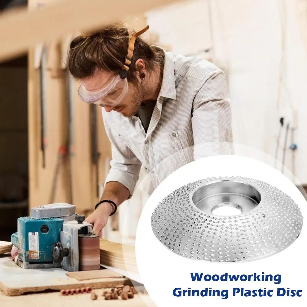 

6 Teeth Wood Carving Cutter Grinding Disc Milling Attachment for Angle Grinder Woodworking Sanding Piercing Discs