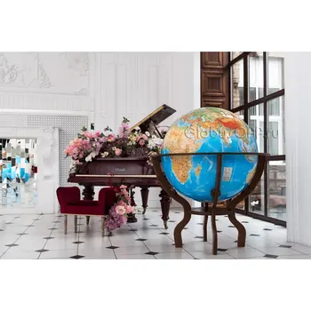 

Globe physical D = 95 cm on a stand made of wood
