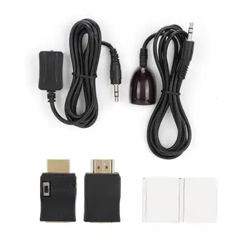 

headphone jack HDMI IR Infrared Extender Dual-band Repeater Remote Control Receiver Adapter Cable Emitter headphone jack