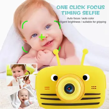 

TFT2.0 Inch Kids Camera Children HD 2000W Video Camera Educational Toys With 32GB TF Card Great Gifts For Toddlers