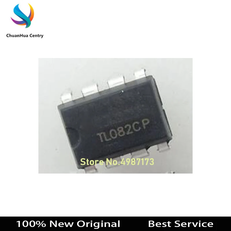 

10 шт./лот TL082CP DIP8 100% новая Оригинальная фотография