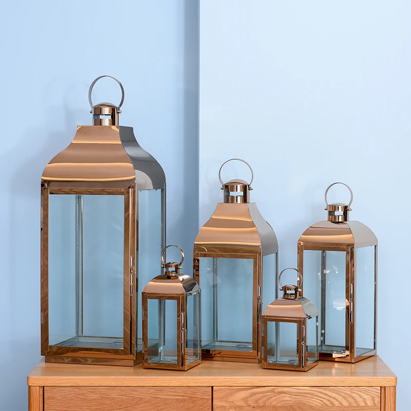 gold floor lantern