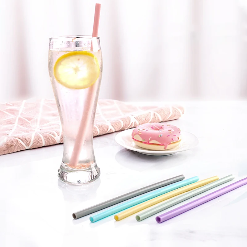 Softy Straws Big Reusable Silicone Straws for Tumblers