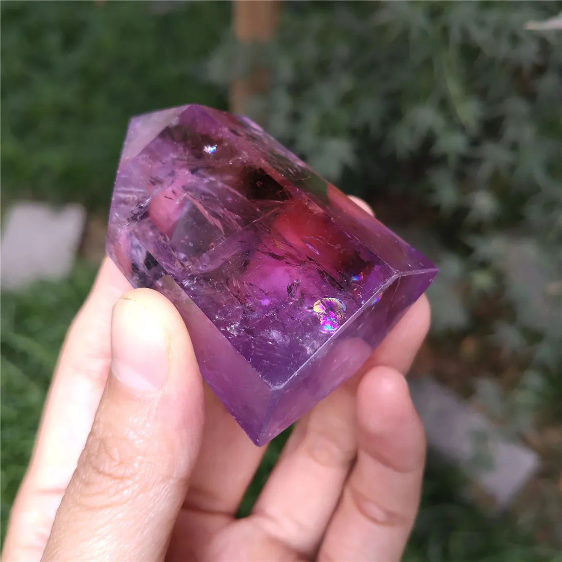 Кристаллы аметиста башня камни Wicca хрустальный камень Islan Декор Piedras IMinerals минеральное сырье Cuarzo Коронная Чакра Кварц для лечения