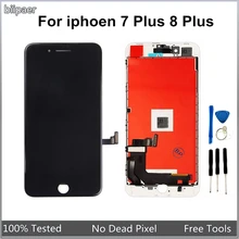 Лучшее качество AAAA ЖК - дисплей для iphone 8 Plus 7 Plus 7 P 8 P LCD сенсорный экран дигитайзер сборка для iphone7Plus 8 Plus LCDs