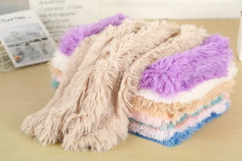 

Long-haired pet mats, a variety of colors to choose from, dog or cat home travel products (machine washable)