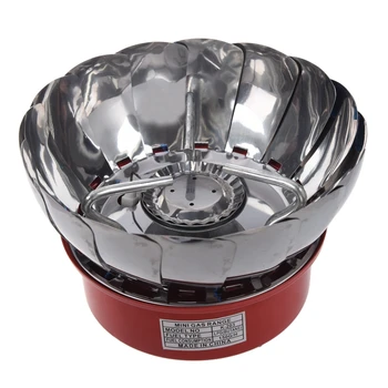 

Windproof Stove Cooker Cookware Gas For Camping Picnic Cookout Bbq