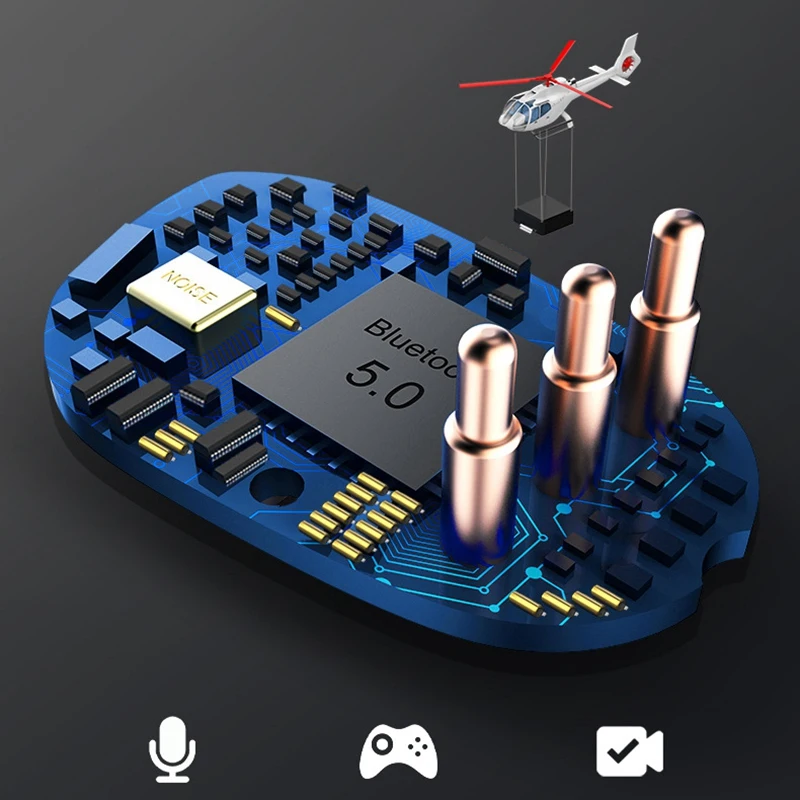 Беспроводные наушники Bluetooth 5,0 для зарядки мобильных устройств TWS bluetooth-гарнитура 3D стерео