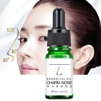 

10ml Nose Up Heighten Rhinoplasty Essential Oils Nasal Rmodeling Nose Nose Effective Oil Bon Natural Pure Smaller Care Thin L3I7