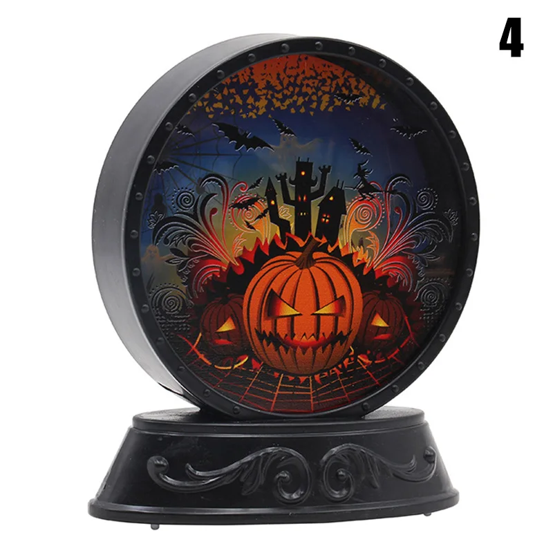 Высокое качество Хэллоуин ночные светильники визг Pumkin лампа для костюма вечерние украшения - Цвет: 4