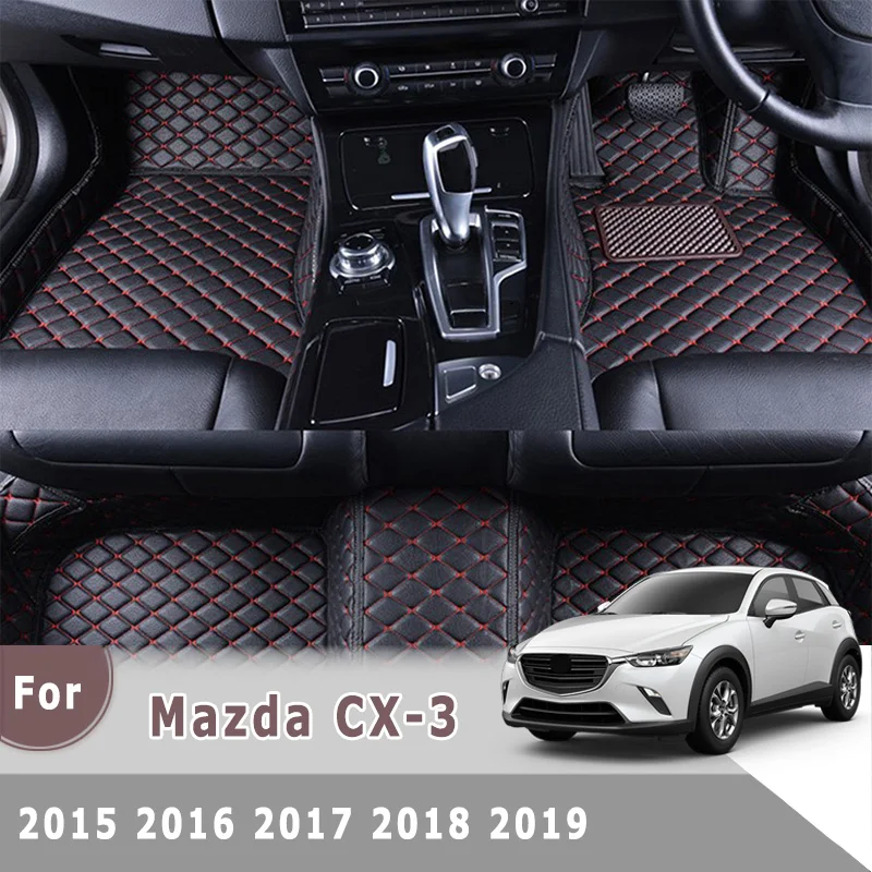 Коврики для автомобиля водонепроницаемые Mazda CX-3 cx3 2019 2018 2017 2016 2015 | Автомобили и