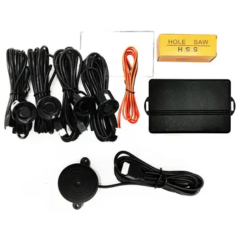 

LED Parking Sensor Car Auto Parktronic With 4 Sensors Reverse Backup Car Parking Radar Monitor Detector System