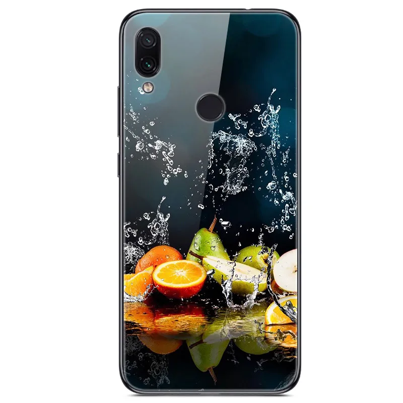 Dành Cho Xiaomi Redmi Note 7 Case Kính Cường Lực Tranh Ốp Lưng Cho Xiaomi Redmi Note7 6.3 "Fundas Coque Redmi NOTE 7 PRO Túi phone cases for xiaomi Cases For Xiaomi