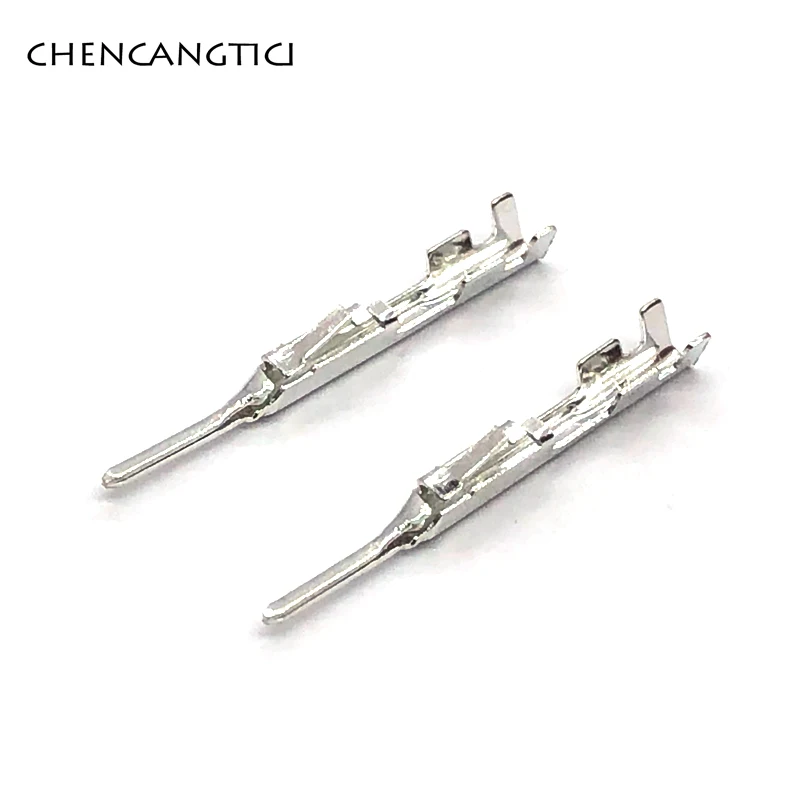 20 Pcs Auto Female Male Crimp Pins Loose Wire Terminal 1376352-1 1123343-1 For Tyco Amp Connector