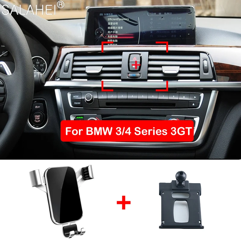 

Car Mobile Phone Holder For BMW 3 Series F30 F31 2012 ~ 2018 318i 320i 325i 328i 330i Air Vent Interior Mobile Phone Bracket