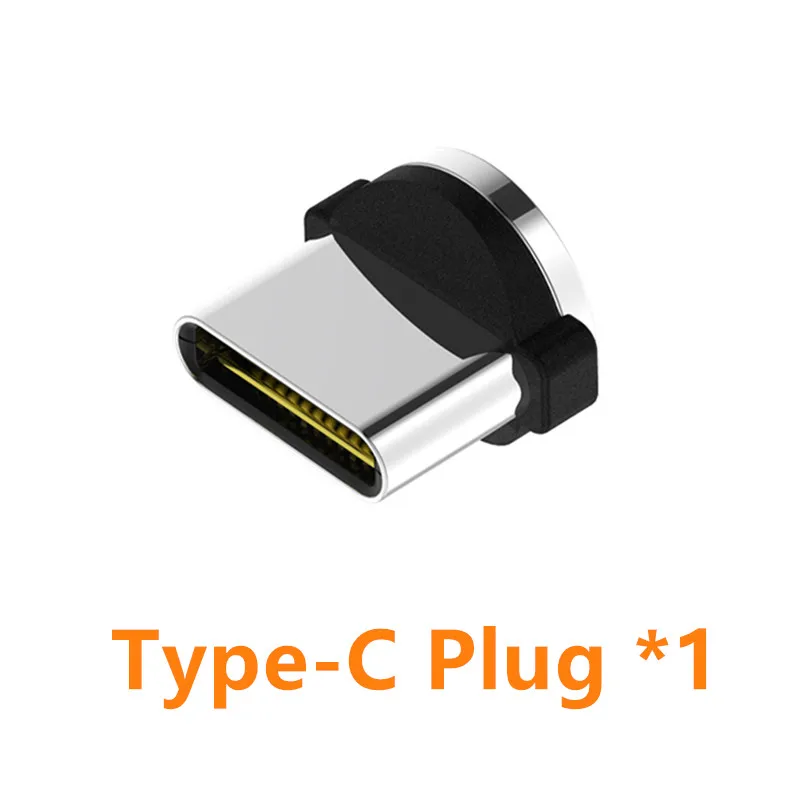 For Type c Plug Магнитный кабель светодиодный usb-кабель type C Магнитный зарядный кабель для huawei mate 20 20X P10 Plus P20 P30 Lite Nova 5i 4e Honor 20 V20 9X Pro - Цвет: For Type c Plug
